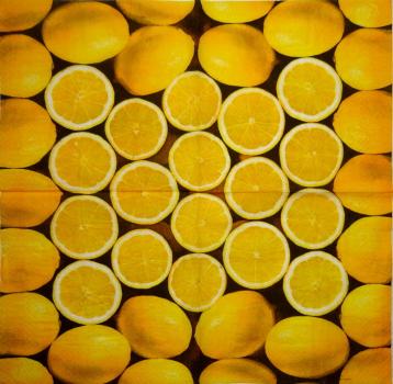 094 Lemons,  Oranges - 3 ply - Duni